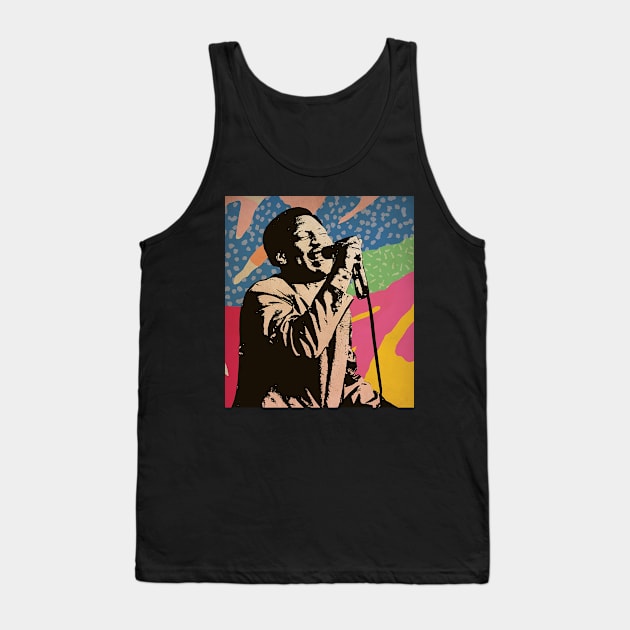 Vintage Poster - Otis Redding Style Tank Top by Pickle Pickle